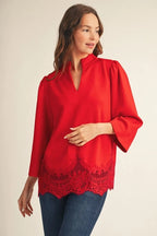 Elegance Scarlet Lace