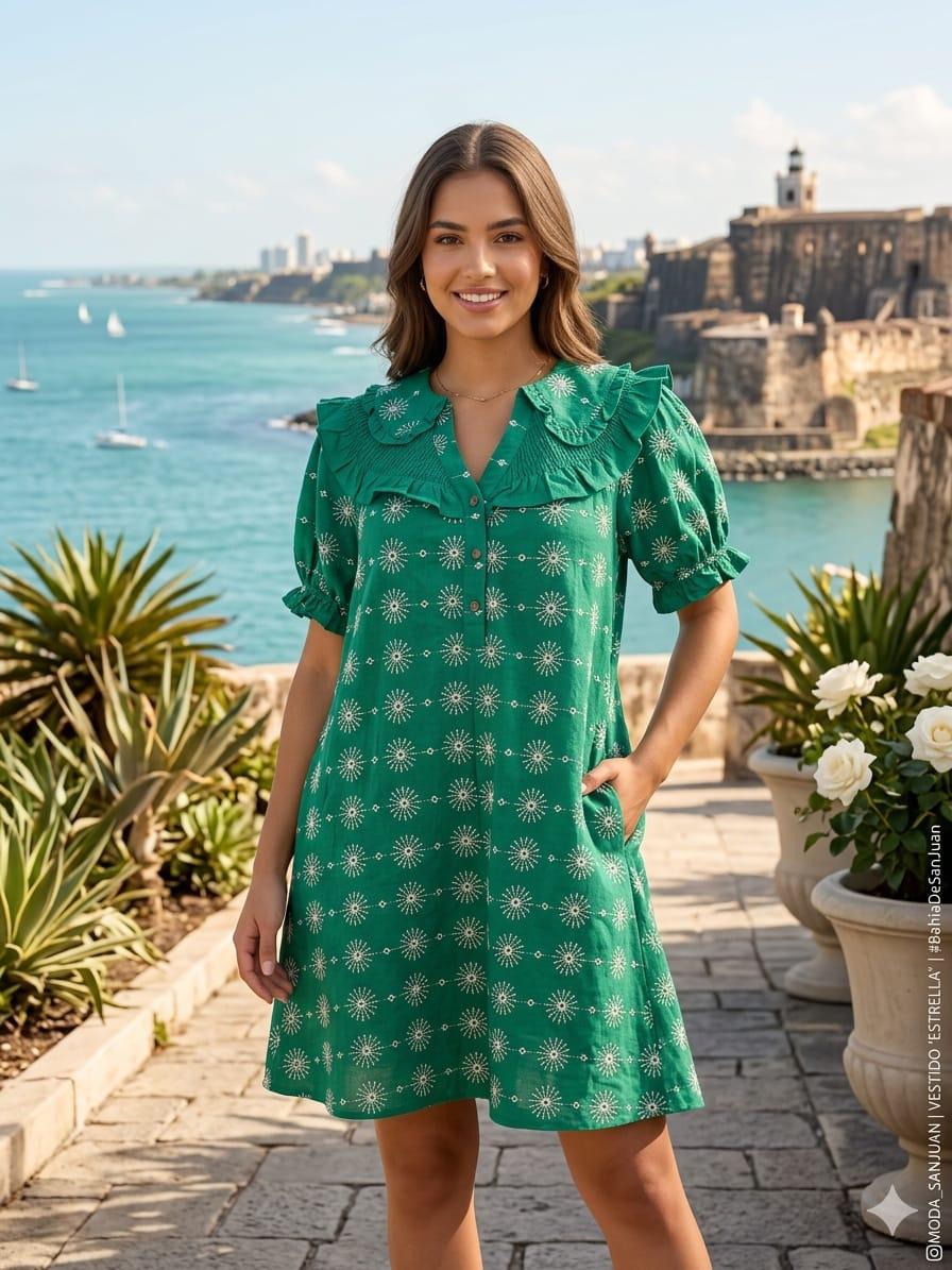 Emerald Stardust Dress