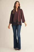 Elegance Scarlet Lace Brown
