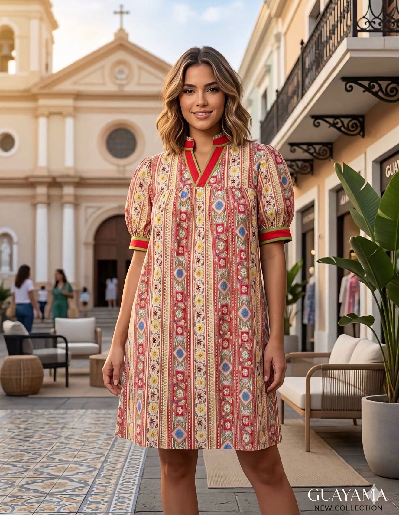 Bohemian Mosaic Dress