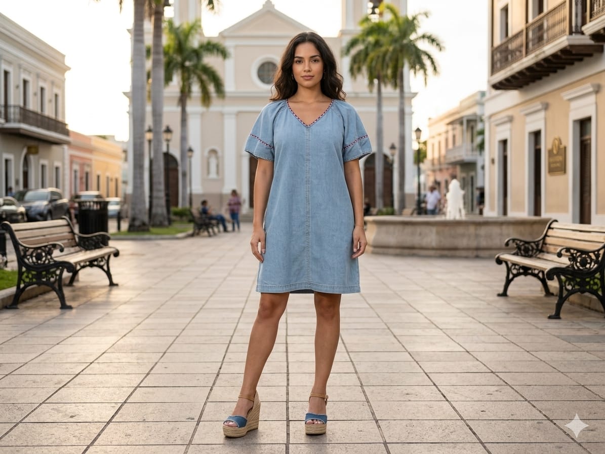 Denim Charm Dress