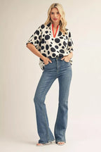 Polka Dot Chic Blouse
