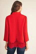 Elegance Scarlet Lace