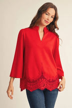 Elegance Scarlet Lace