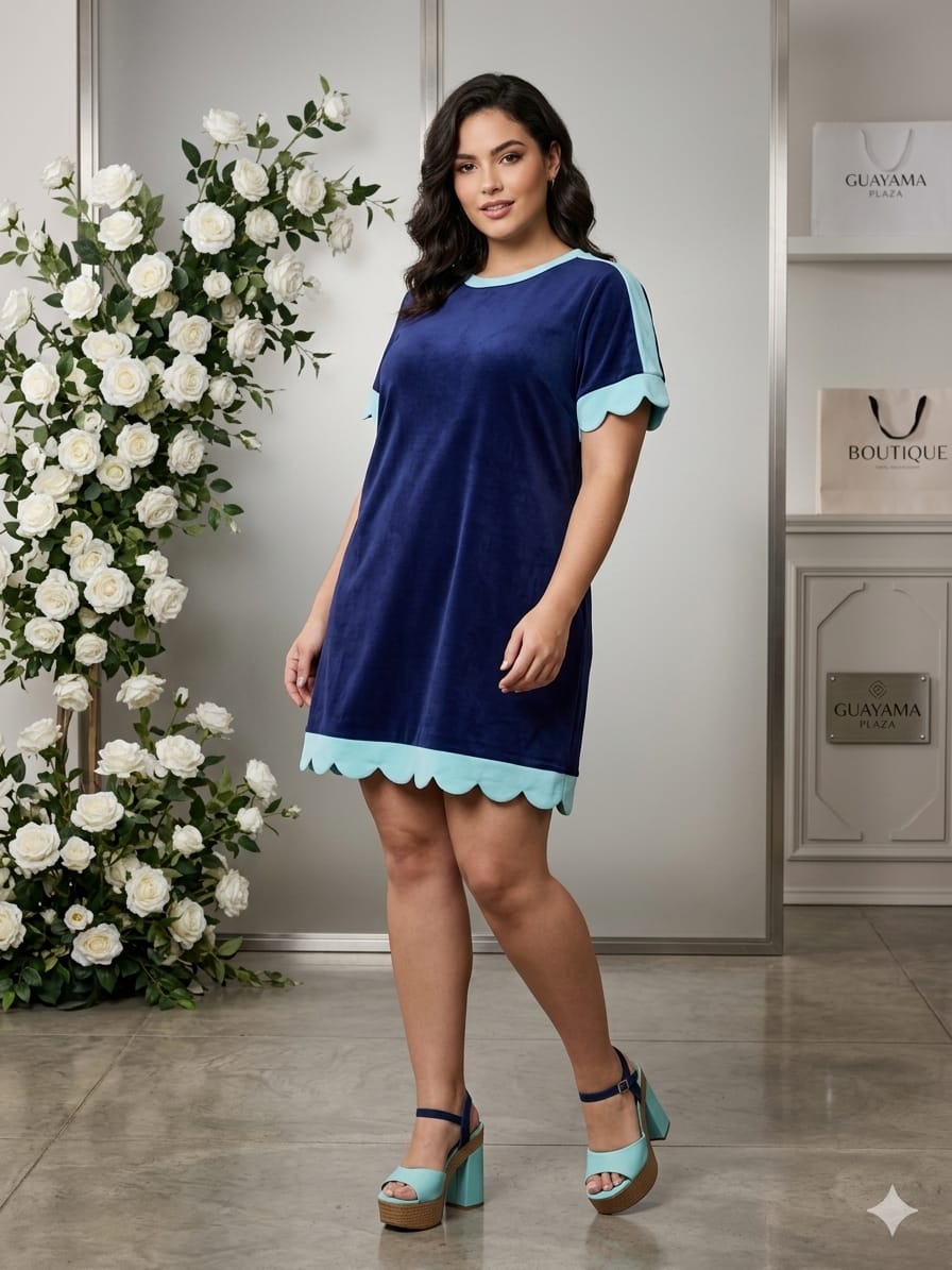 Dos Mares midi dress