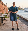 Hunter Green Polka Dot Dress