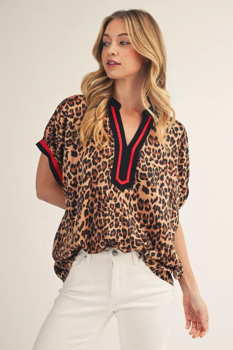 Leopard Luxe – Top🐆❤️