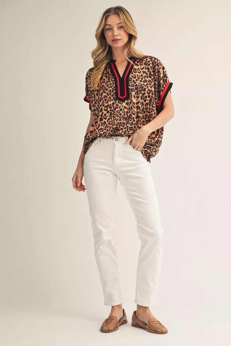 Leopard Luxe – Top🐆❤️
