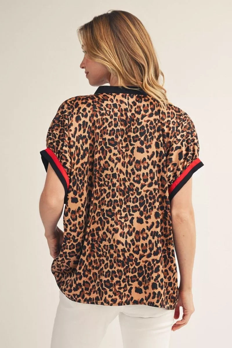 Leopard Luxe – Top🐆❤️