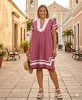 Rose Charm Shift Dress
