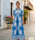 Marbella Blue Maxi Dress