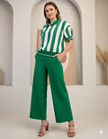 Emerald Stripe Top