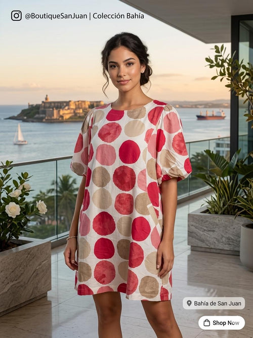 Bahía Sunset Dot Dress - 911 Fashion Boutique