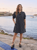 Black Polka Dot Dress - 911 Fashion Boutique