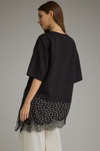Black Polka Lace Top⚫️ - 911 Fashion Boutique