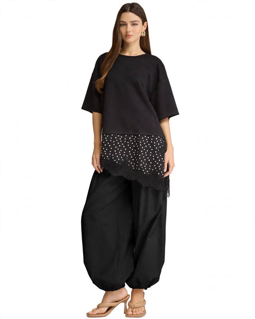 Black Polka Lace Top⚫️ - 911 Fashion Boutique