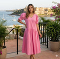 Blush Breeze Midi Dress - 911 Fashion Boutique