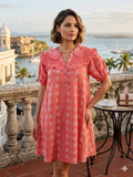 Coral Stardust Dress