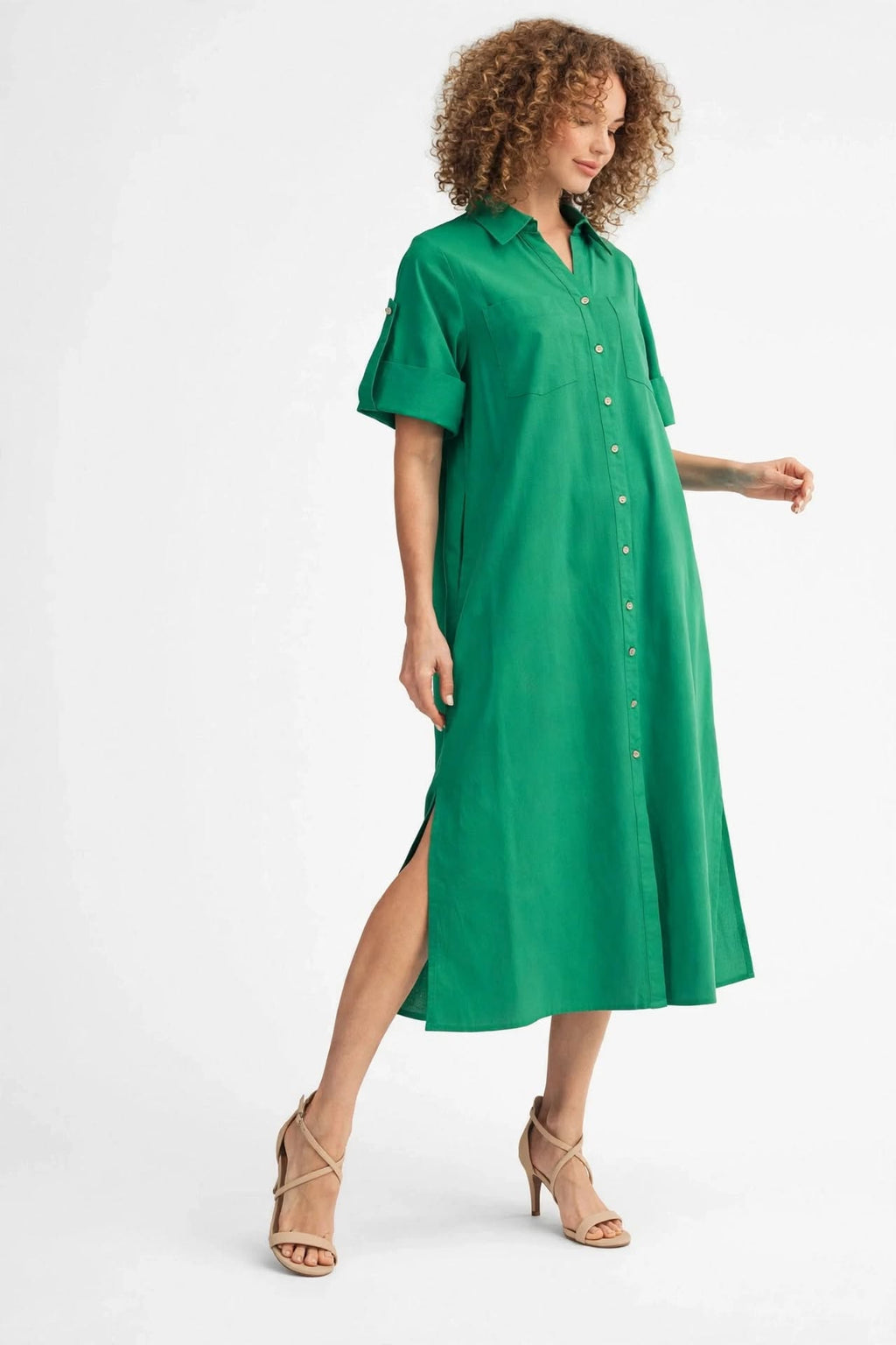 Esmeralda Midi Dress💚 - 911 Fashion Boutique
