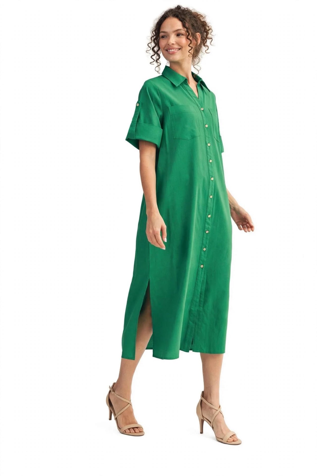 Esmeralda Midi Dress💚 - 911 Fashion Boutique