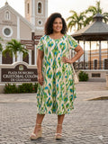 Green Oasis Dress - 911 Fashion Boutique