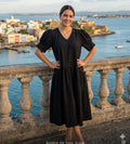 Midnight Elegance Midi Dress - 911 Fashion Boutique