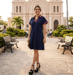 Navy Chic Polo Dress - 911 Fashion Boutique