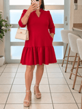 Vestido Ruffle Rojo ❤️ - 911 Fashion Boutique